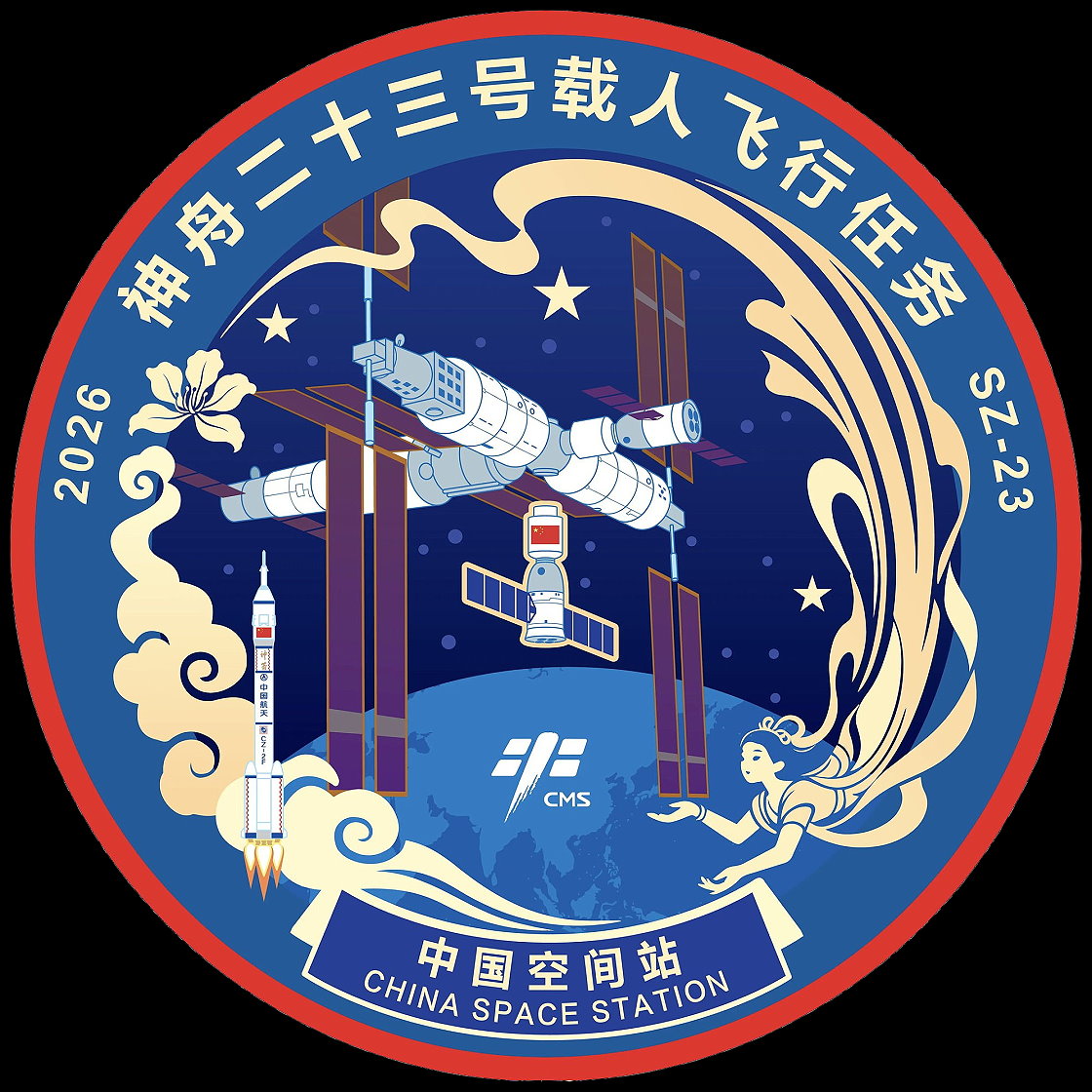 Shenzhou 23 path