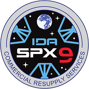 dragon-crs9-NASA patch